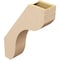Ekena Millwork 5-inch W x 18-inch D x 24-inch H Stanfield Rough Cedar Woodgrain TimberThane Knee Brace, Primed BRCUR05X18X24STARCPR - alternate 2